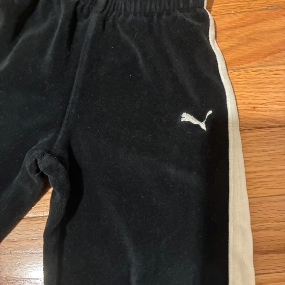 PUMA Black Velour Tracksuit Set – Toddler 2T - Picture 6 of 6